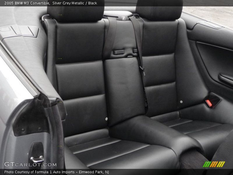 Silver Grey Metallic / Black 2005 BMW M3 Convertible