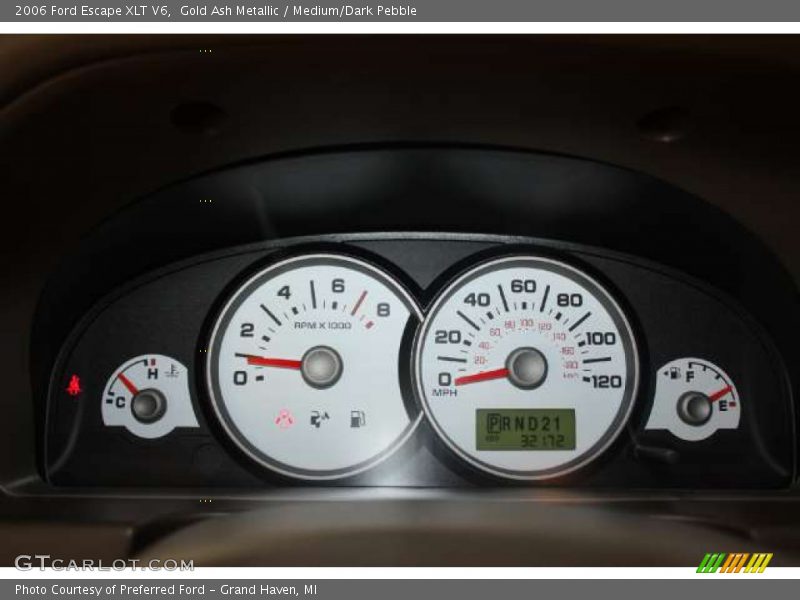 Gold Ash Metallic / Medium/Dark Pebble 2006 Ford Escape XLT V6