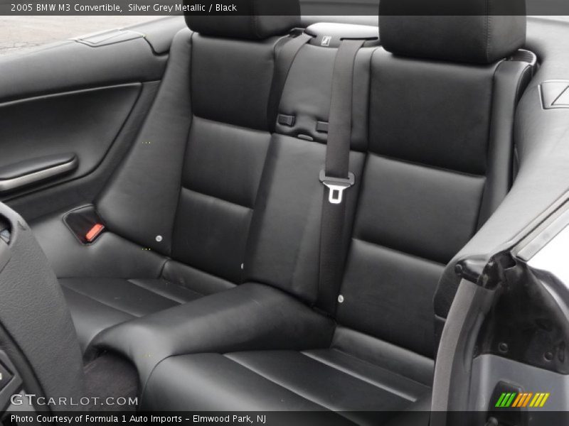 Silver Grey Metallic / Black 2005 BMW M3 Convertible