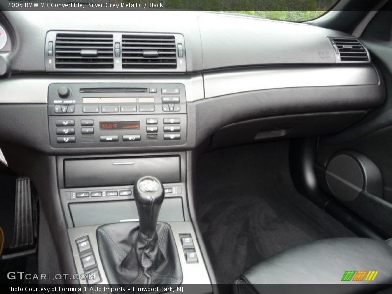 Silver Grey Metallic / Black 2005 BMW M3 Convertible