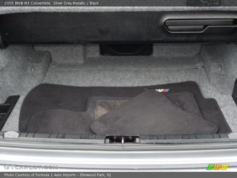 Silver Grey Metallic / Black 2005 BMW M3 Convertible