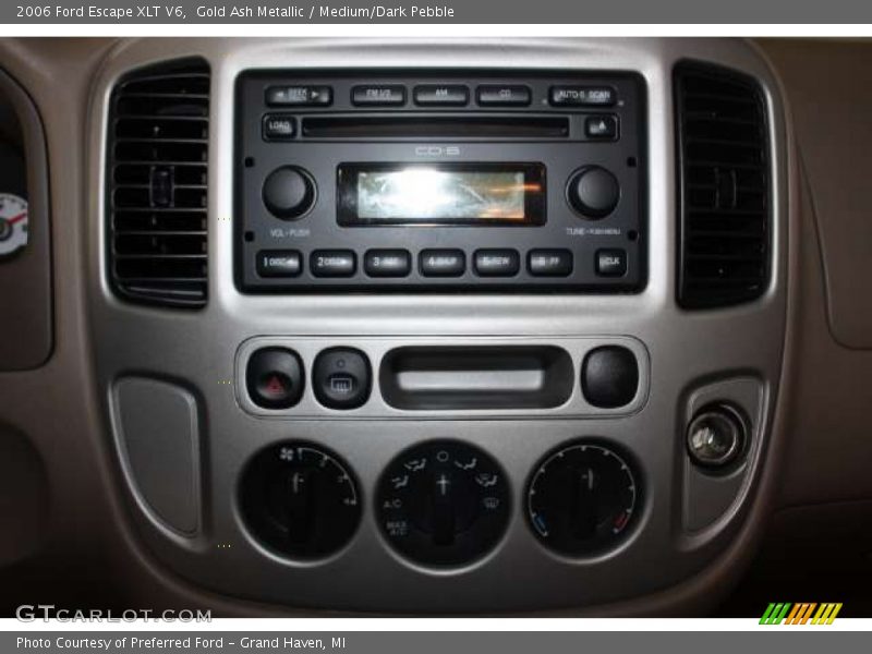 Gold Ash Metallic / Medium/Dark Pebble 2006 Ford Escape XLT V6