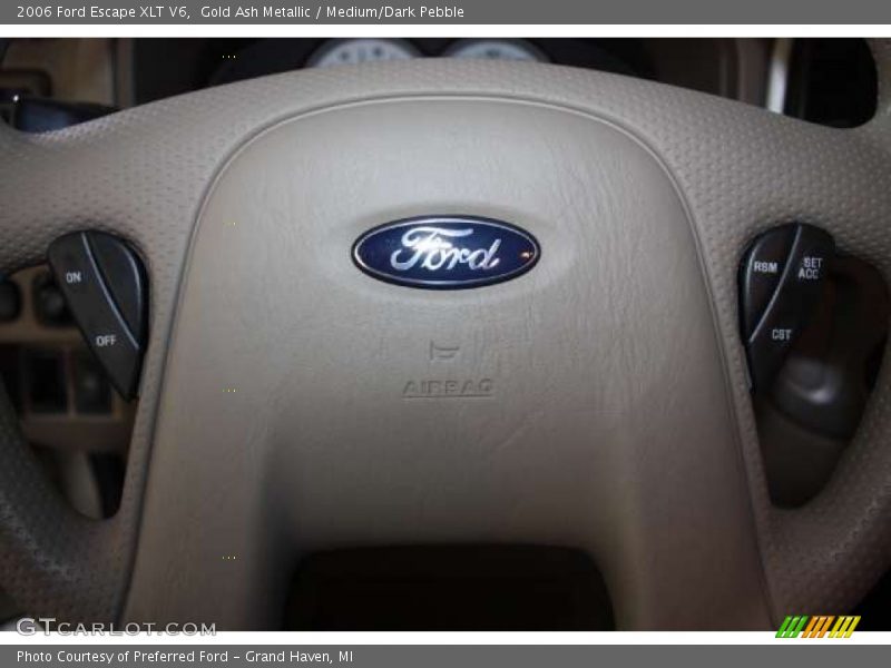Gold Ash Metallic / Medium/Dark Pebble 2006 Ford Escape XLT V6