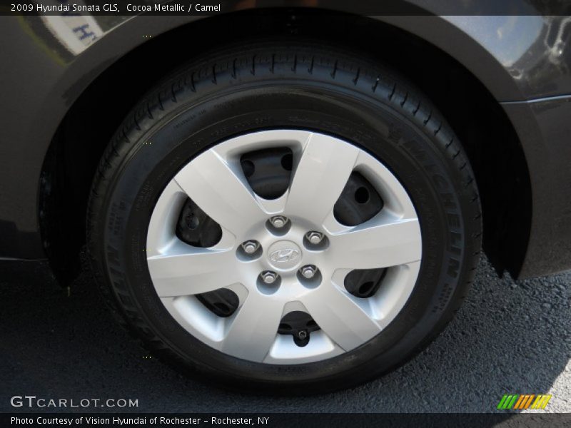 Cocoa Metallic / Camel 2009 Hyundai Sonata GLS