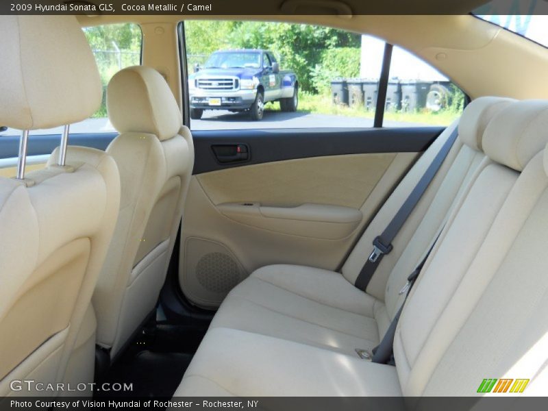 Cocoa Metallic / Camel 2009 Hyundai Sonata GLS