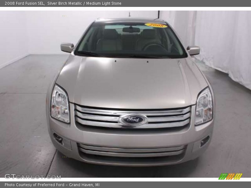 Silver Birch Metallic / Medium Light Stone 2008 Ford Fusion SEL