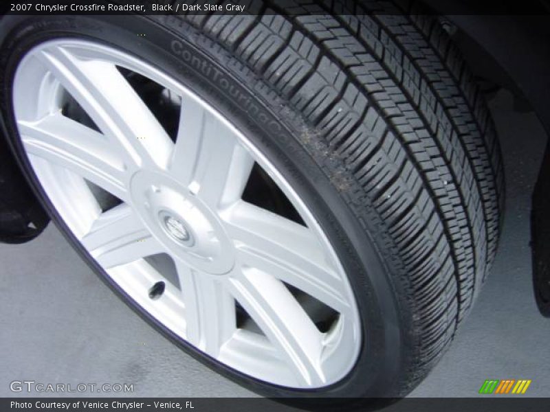 Black / Dark Slate Gray 2007 Chrysler Crossfire Roadster
