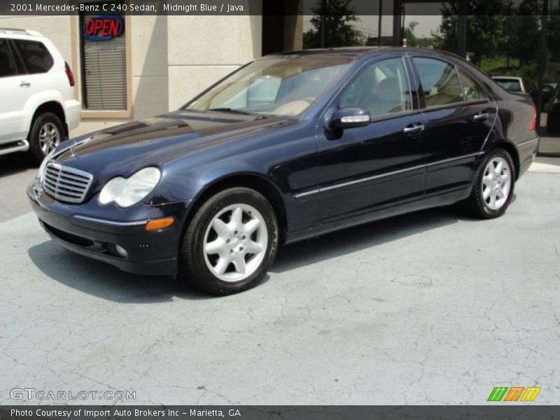 Midnight Blue / Java 2001 Mercedes-Benz C 240 Sedan