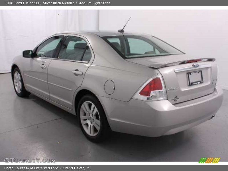 Silver Birch Metallic / Medium Light Stone 2008 Ford Fusion SEL