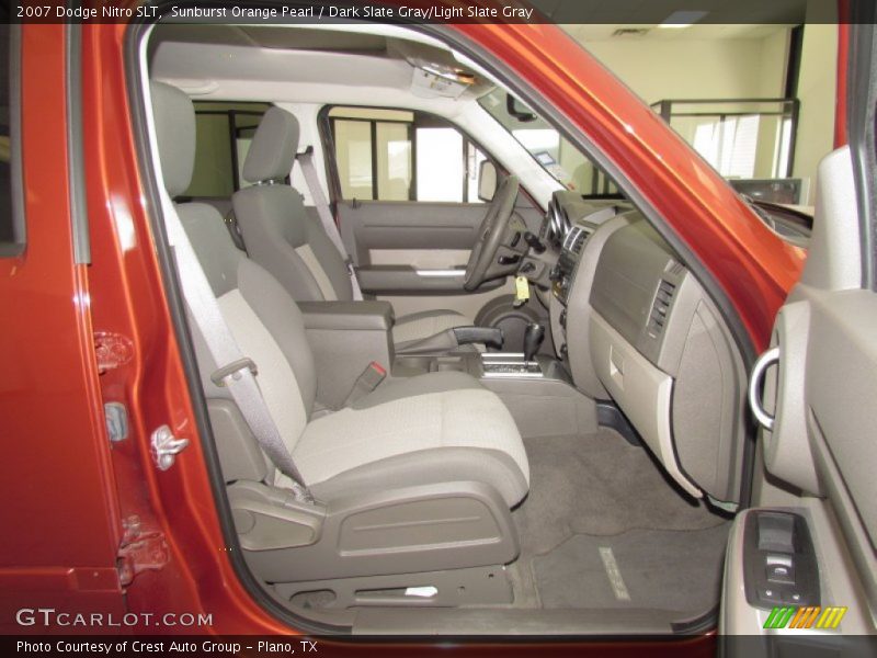 Sunburst Orange Pearl / Dark Slate Gray/Light Slate Gray 2007 Dodge Nitro SLT