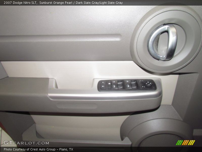 Sunburst Orange Pearl / Dark Slate Gray/Light Slate Gray 2007 Dodge Nitro SLT