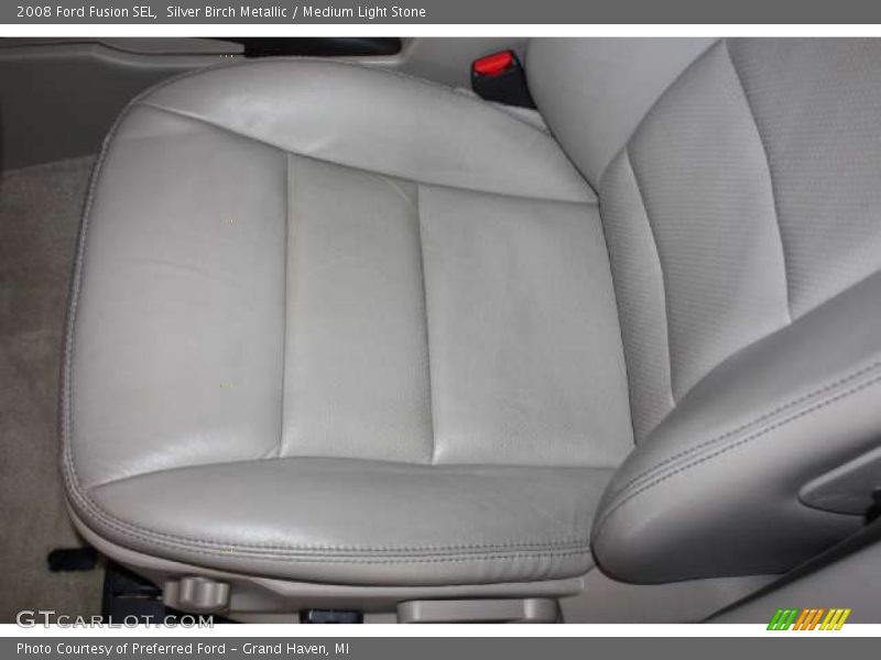 Silver Birch Metallic / Medium Light Stone 2008 Ford Fusion SEL