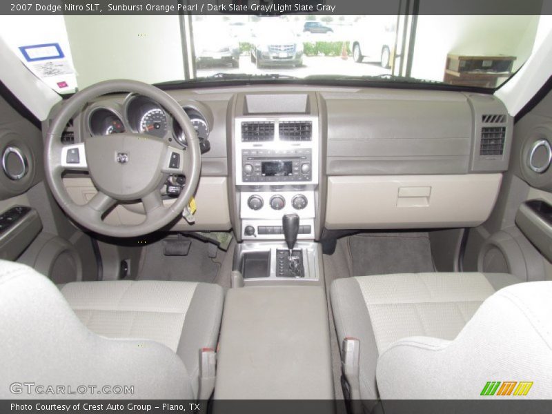 Sunburst Orange Pearl / Dark Slate Gray/Light Slate Gray 2007 Dodge Nitro SLT