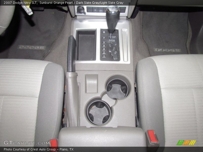 Sunburst Orange Pearl / Dark Slate Gray/Light Slate Gray 2007 Dodge Nitro SLT