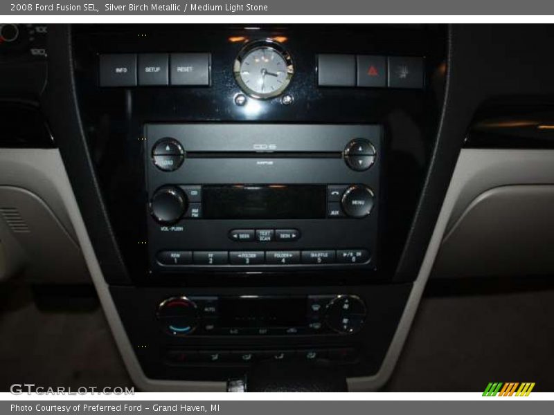 Silver Birch Metallic / Medium Light Stone 2008 Ford Fusion SEL