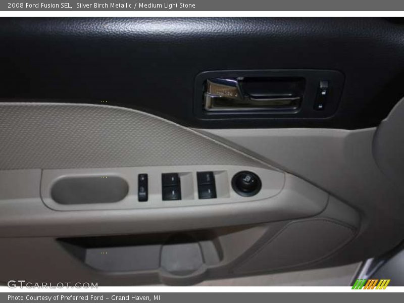 Silver Birch Metallic / Medium Light Stone 2008 Ford Fusion SEL