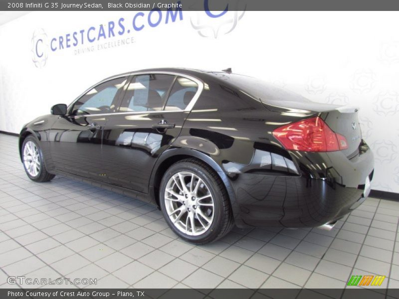 Black Obsidian / Graphite 2008 Infiniti G 35 Journey Sedan