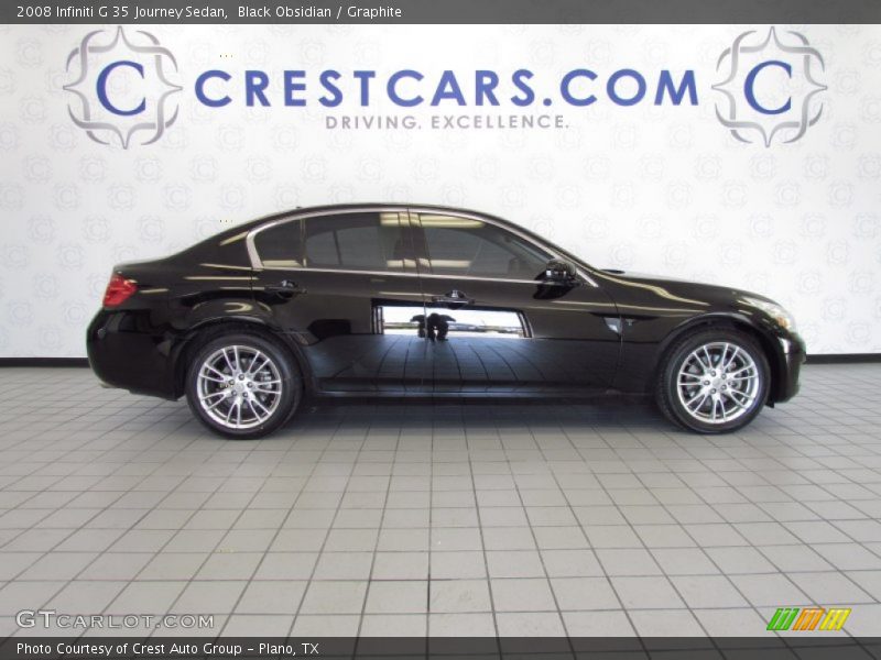 Black Obsidian / Graphite 2008 Infiniti G 35 Journey Sedan