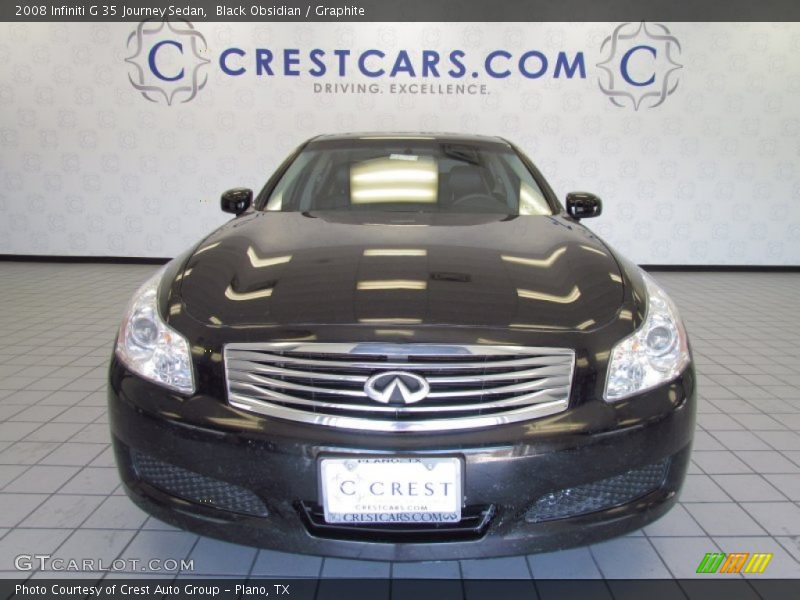 Black Obsidian / Graphite 2008 Infiniti G 35 Journey Sedan