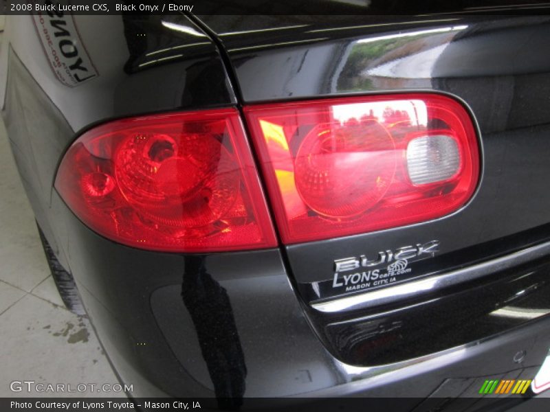 Black Onyx / Ebony 2008 Buick Lucerne CXS