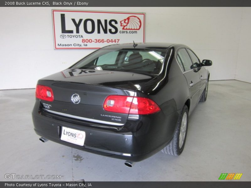 Black Onyx / Ebony 2008 Buick Lucerne CXS