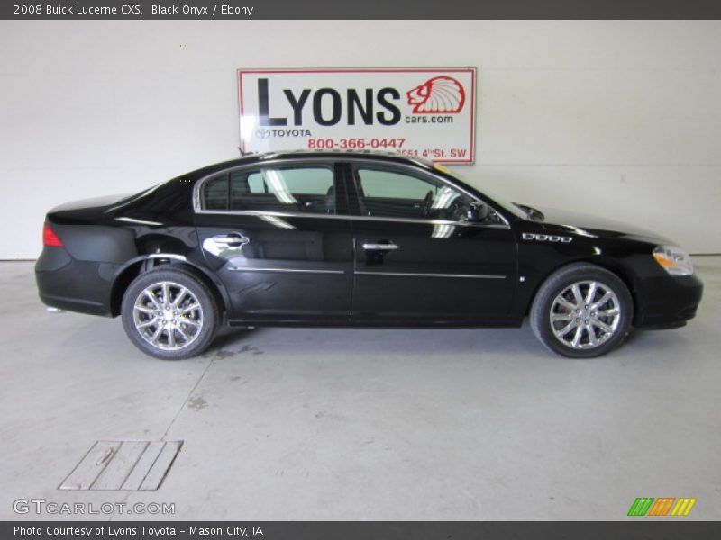 Black Onyx / Ebony 2008 Buick Lucerne CXS