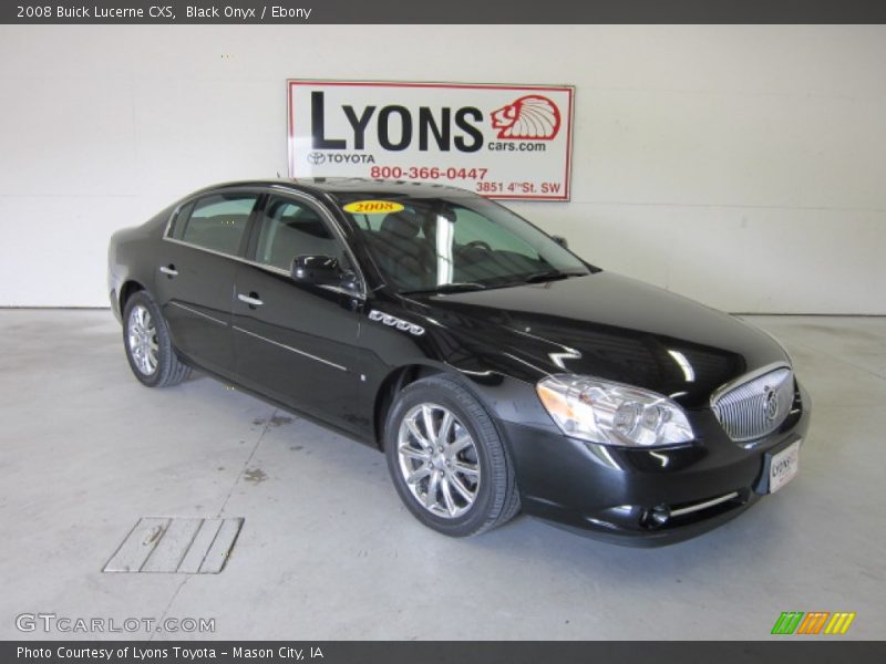 Black Onyx / Ebony 2008 Buick Lucerne CXS