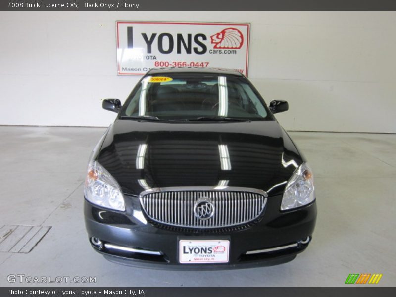 Black Onyx / Ebony 2008 Buick Lucerne CXS