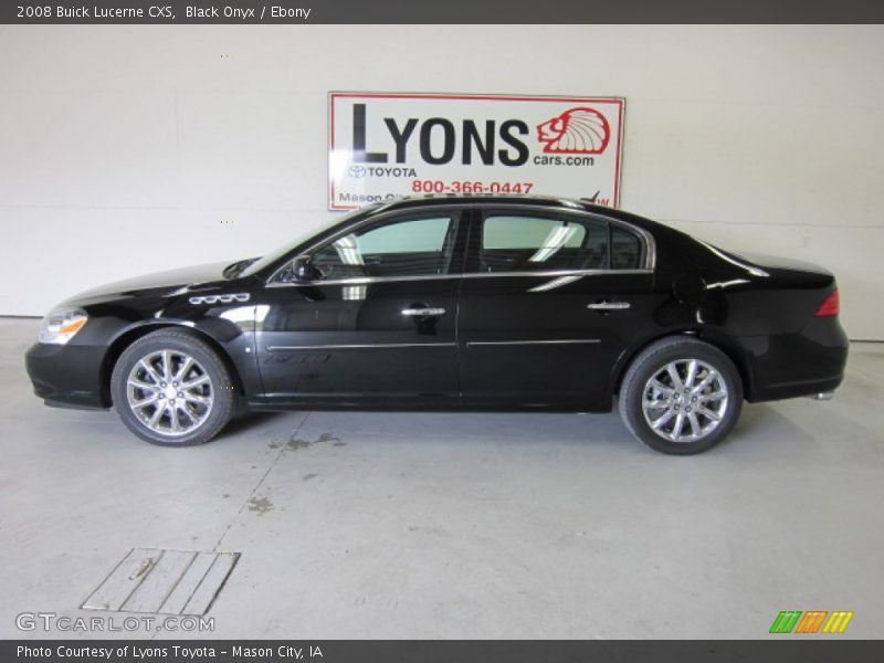 Black Onyx / Ebony 2008 Buick Lucerne CXS
