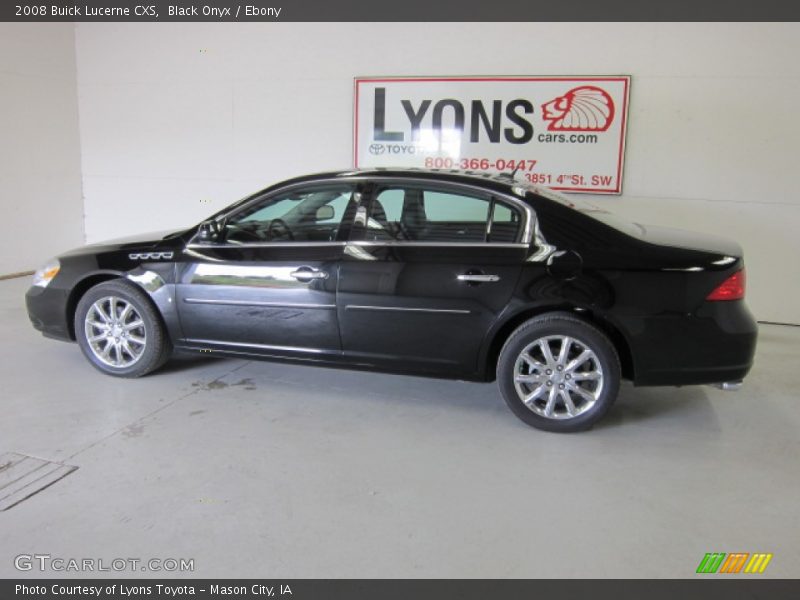 Black Onyx / Ebony 2008 Buick Lucerne CXS