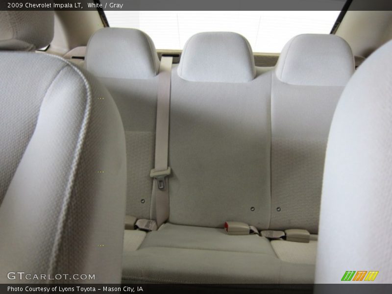White / Gray 2009 Chevrolet Impala LT