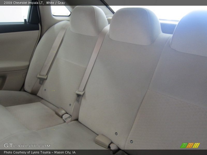 White / Gray 2009 Chevrolet Impala LT