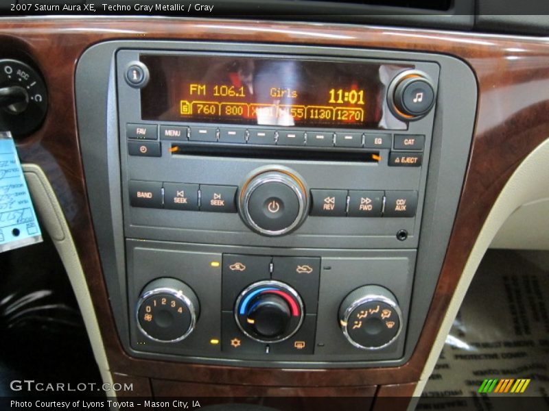 Techno Gray Metallic / Gray 2007 Saturn Aura XE