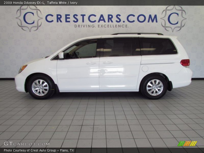 Taffeta White / Ivory 2009 Honda Odyssey EX-L