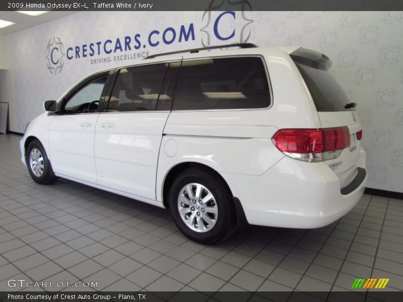 Taffeta White / Ivory 2009 Honda Odyssey EX-L