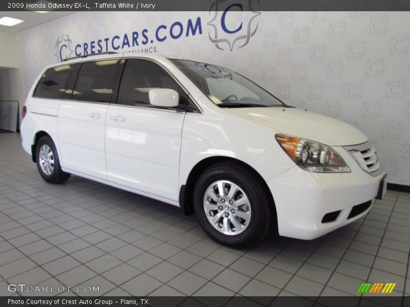 Taffeta White / Ivory 2009 Honda Odyssey EX-L