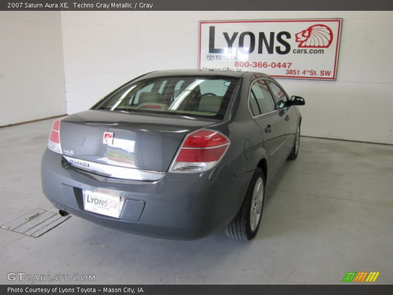 Techno Gray Metallic / Gray 2007 Saturn Aura XE