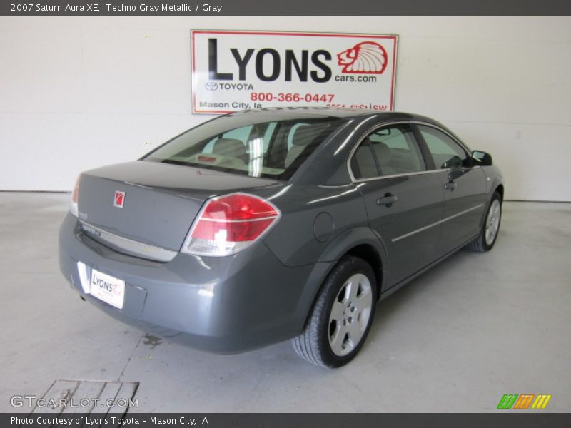 Techno Gray Metallic / Gray 2007 Saturn Aura XE