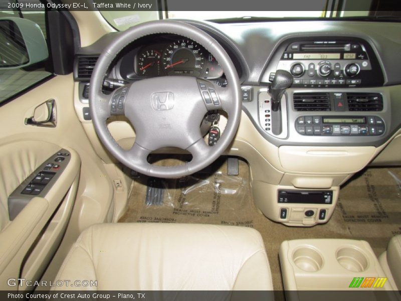 Taffeta White / Ivory 2009 Honda Odyssey EX-L
