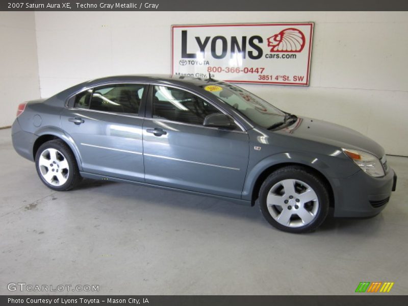 Techno Gray Metallic / Gray 2007 Saturn Aura XE