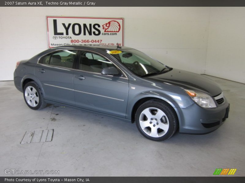 Techno Gray Metallic / Gray 2007 Saturn Aura XE