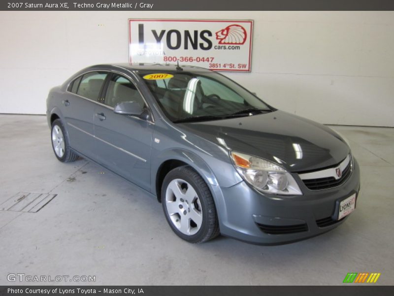 Techno Gray Metallic / Gray 2007 Saturn Aura XE