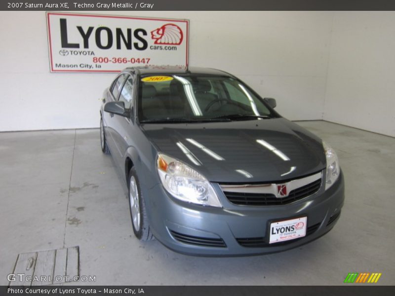 Techno Gray Metallic / Gray 2007 Saturn Aura XE