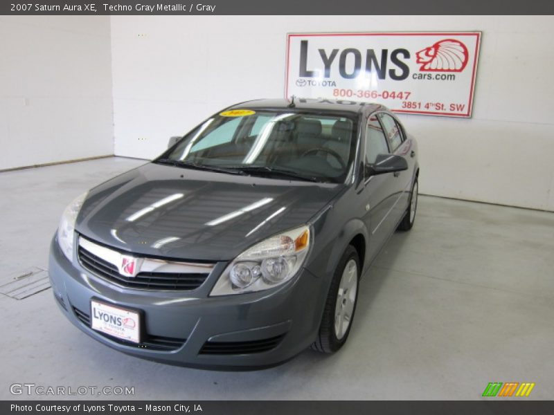 Techno Gray Metallic / Gray 2007 Saturn Aura XE