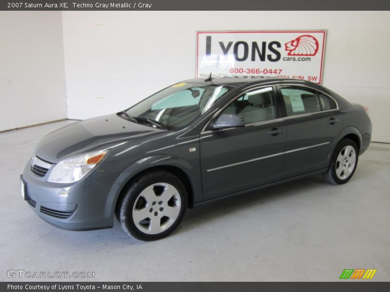 Techno Gray Metallic / Gray 2007 Saturn Aura XE