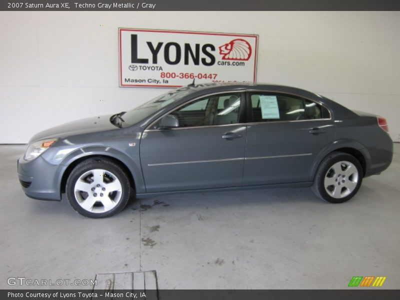 Techno Gray Metallic / Gray 2007 Saturn Aura XE