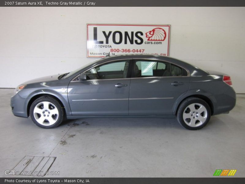 Techno Gray Metallic / Gray 2007 Saturn Aura XE