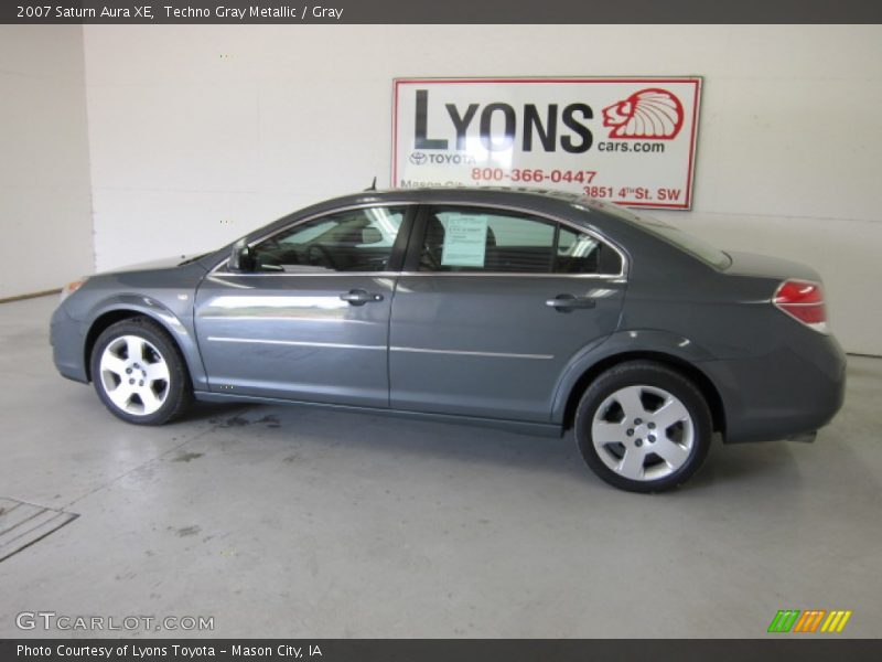 Techno Gray Metallic / Gray 2007 Saturn Aura XE