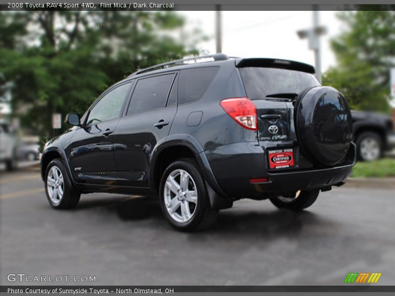 Flint Mica / Dark Charcoal 2008 Toyota RAV4 Sport 4WD