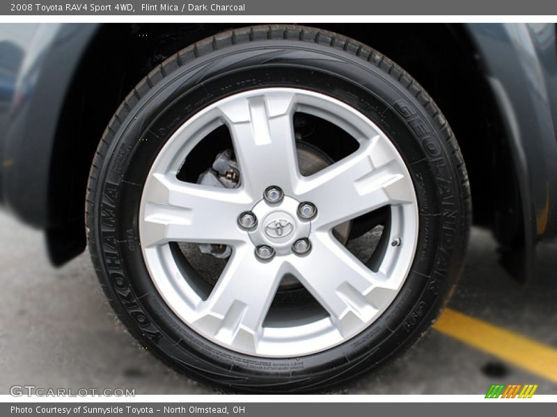 Flint Mica / Dark Charcoal 2008 Toyota RAV4 Sport 4WD